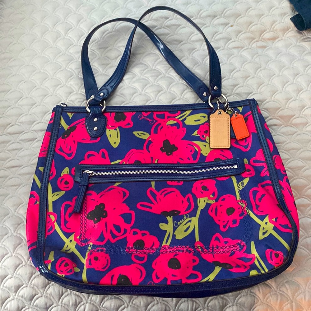 Coach Floral Hobo